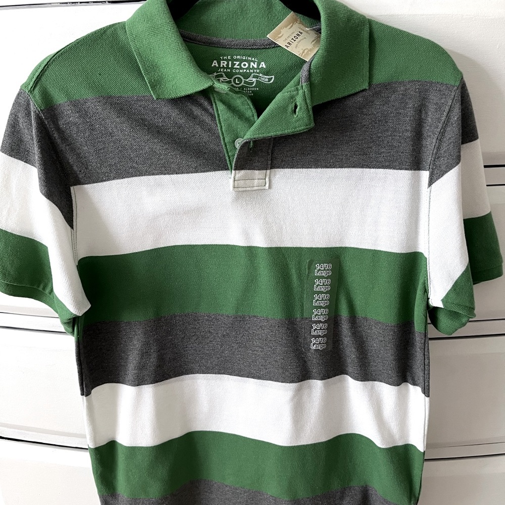 **NWT**.  Arizona Jean Company.    Polo shirt (Boy)